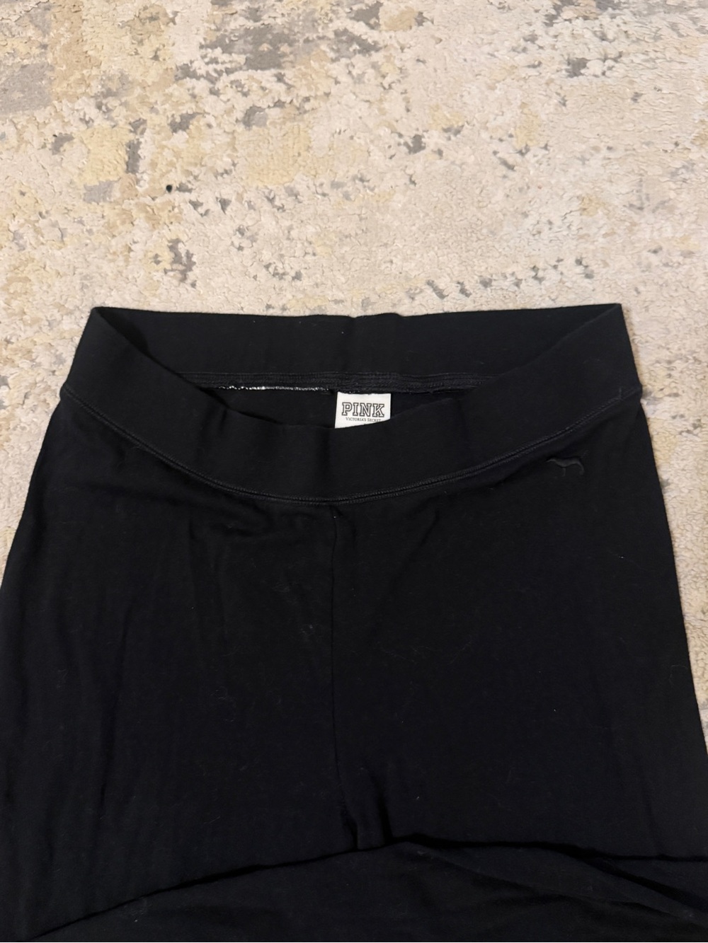 PINK Victoria's Secret Black High-Waist Active Leggings